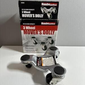 Haul Master 3 Wheel Mover Dolly 312 lb Load Capacity New In Box